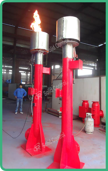 Solid control flare ignition device, hot sale drilling flare ignition device