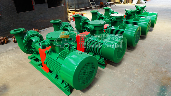 Centrifugal pump for mud circulating system, high speed centrifugal pump