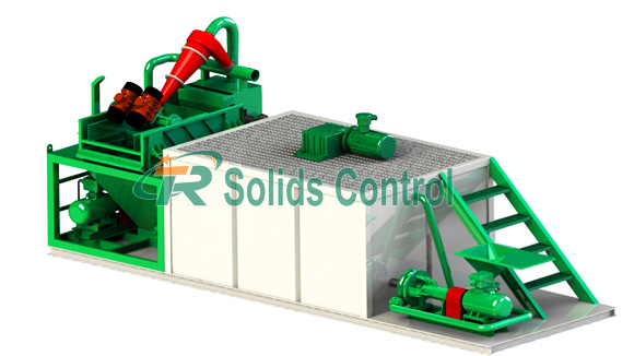 Factory price bored pile desanding plant, desanding system for sale