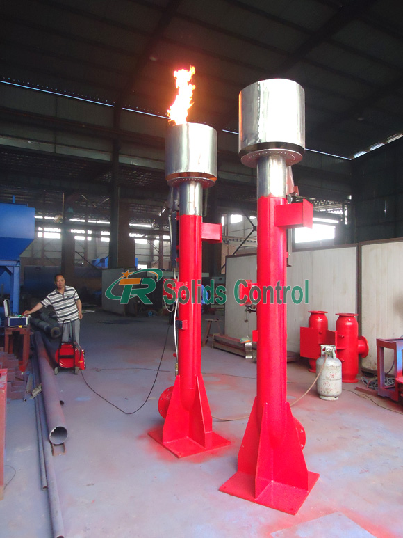Flare ignition device for oil & gas drilling, oilfield flare ignition device