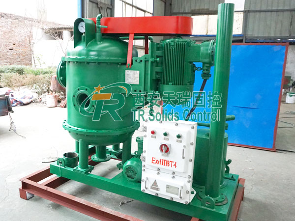 Solid control vacuum degasser, API standard vacuum degasser