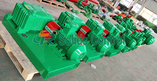 High performance mud agitator, solid control mud agitator