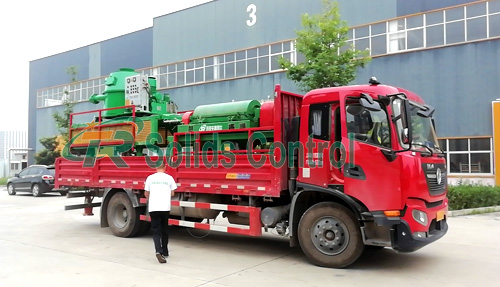 High speed centrifuge, vertical cutting dryer for oil and gas