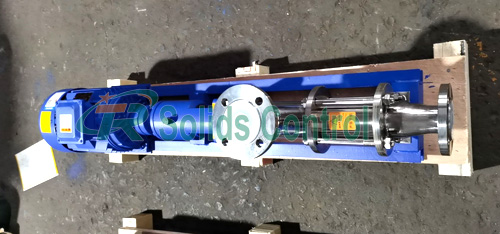 Centrifuge feeding screw pump, API standard screw pump Centrifuge feeding screw pump, API standard screw pump