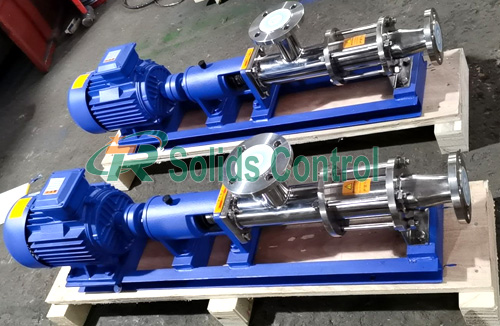 Solid control screw pump, drilling fluid screw pump