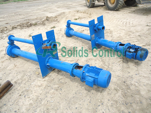 Submersible slurry pump, drilling fluid submersible pump