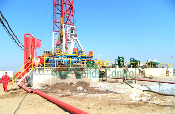 Drilling solid control system, mud recycling system Drilling solid control system, mud recycling system