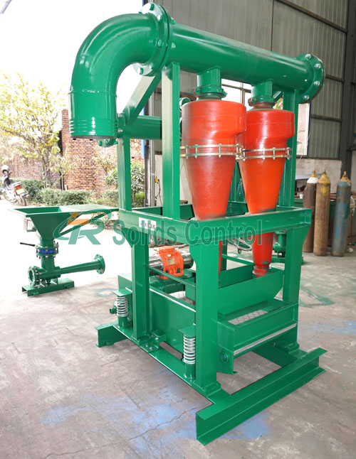 Mud mixing hopper for drilling, solid control desander 