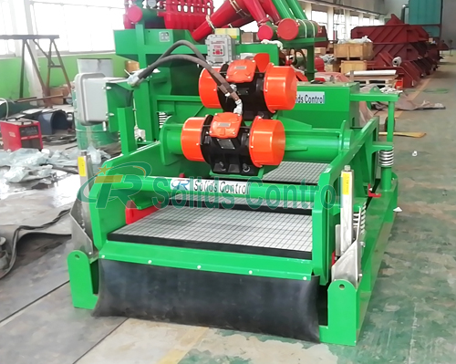 Drilling fluid shale shaker, solid control mud shale shaker