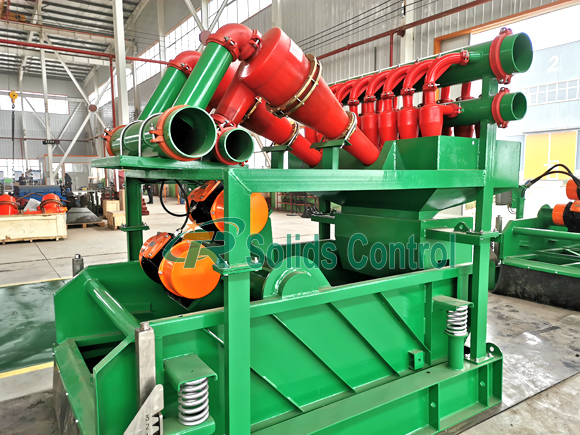 Mud cleaner for oil and gas, drilling fluid mud cleaner