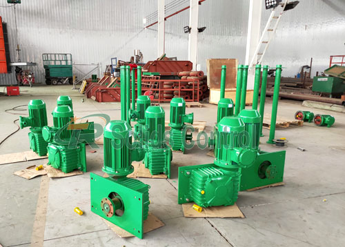 Horizontal mud agitators, oilfield mud agitator