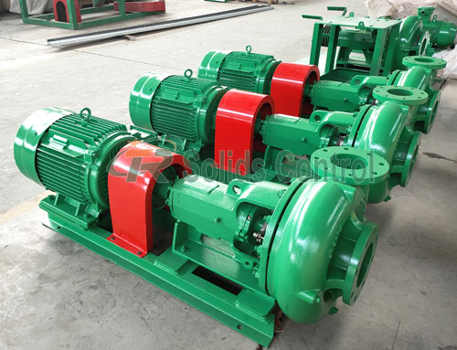 Solid control centrifugal pump, feeding centrifugal pump