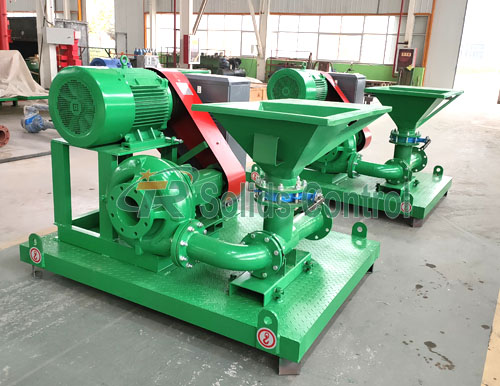 Jet mud mixer for oil and gas, drilling fluid jet mud mixer